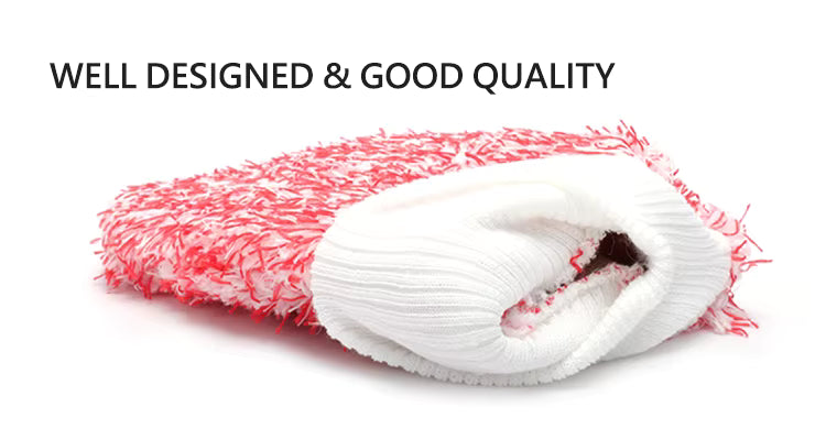 MICROFIBER PLUSH MITT