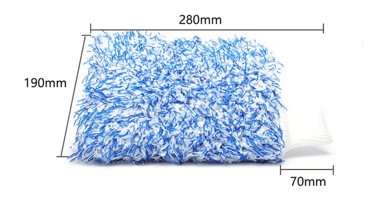 MICROFIBER PLUSH MITT